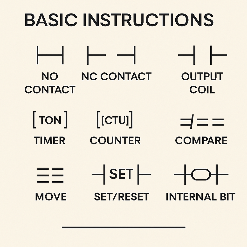Ladder Logic Basics: Essential PLC Instructions Explained