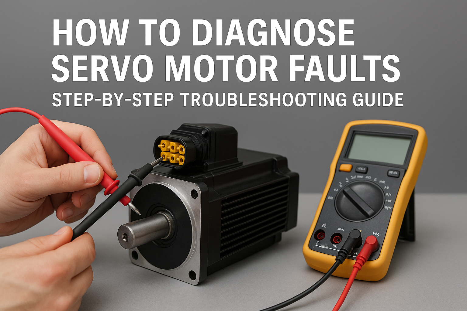 How to Diagnose Servo Motor Faults: Step-By-Step Troubleshooting Guide