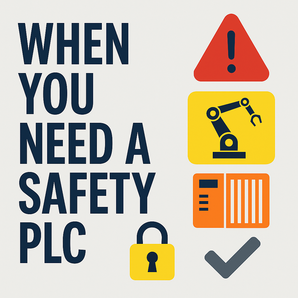 When You Need a Safety PLC: A Complete Guide to Safety Requirements and Industrial Compliance