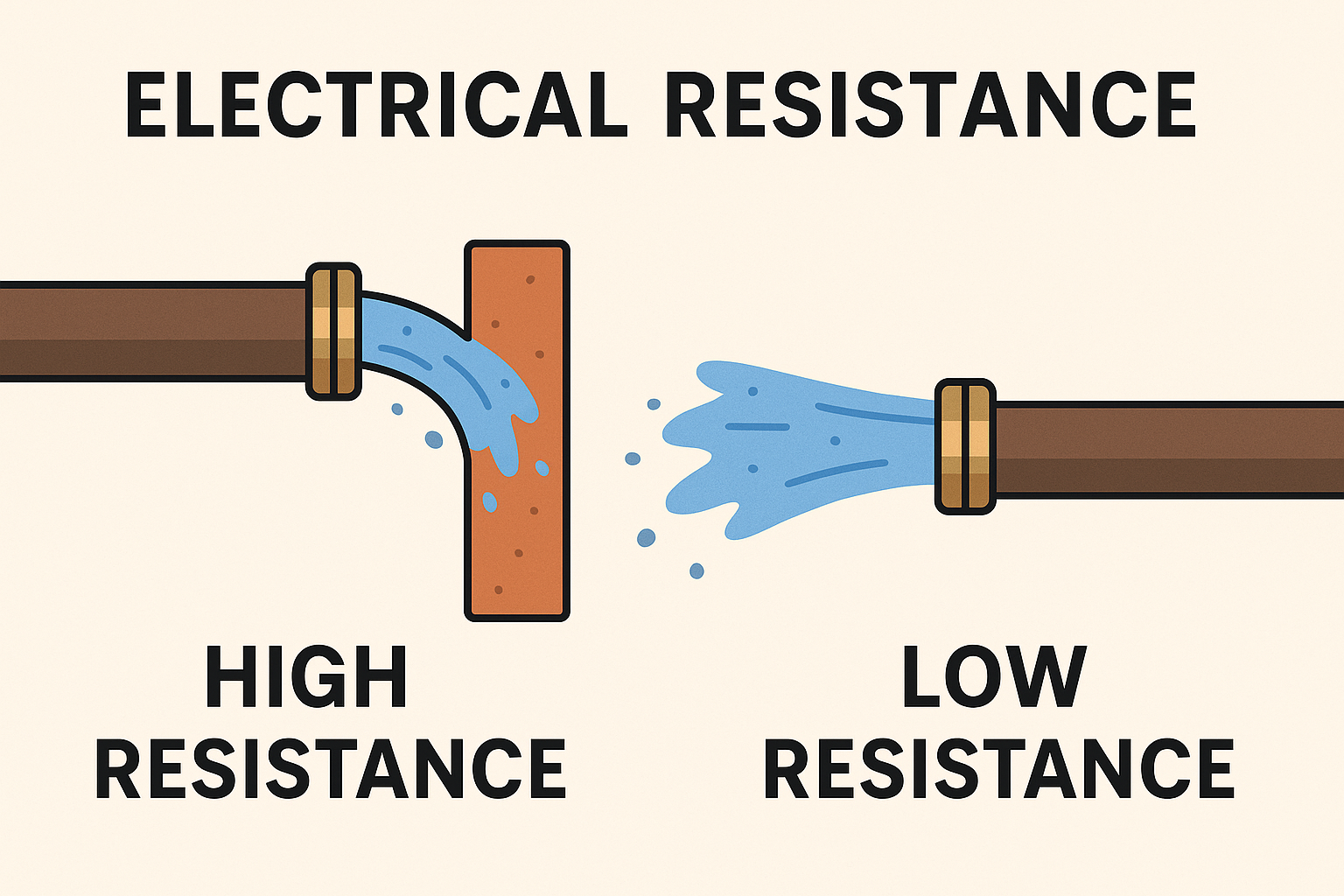 What Is Electrical Resistance? Simple Explanation for Beginners (Water Hose Analogy)